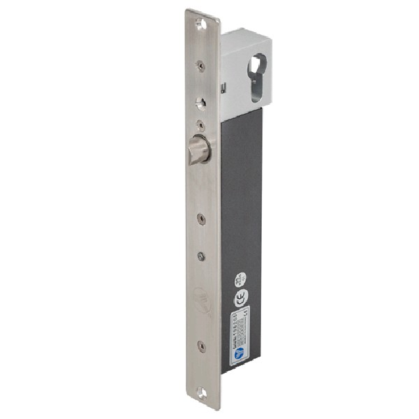 Bolt electric Fail-Secure, 2000kgf, 12V, NO/NC, monitorizare si temporizare, montare incastrata, YB-600C(LED)