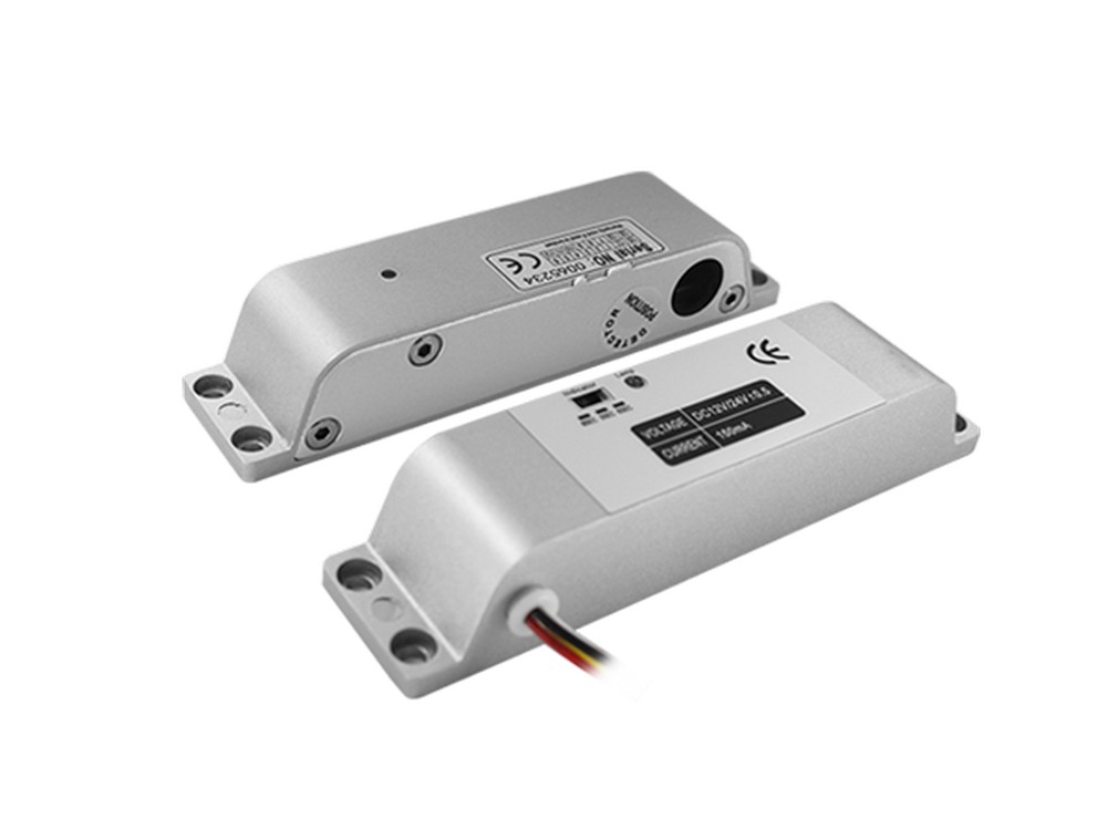 Bolt electric, fail safe, NC/COM, temporizator, 12V, SECUKEY, C-Strike 4