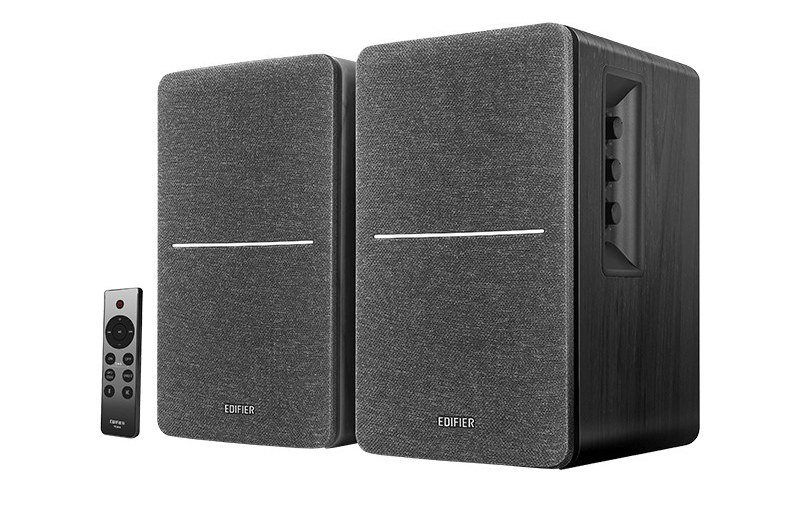 Boxe Bluetooth Edifier R1280DB, 42W, Dual RCA, carcasa lemn, negre