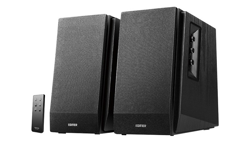 Boxe Bluetooth Edifier R1700BT, 66W, Dual RCA, carcasa lemn, negre