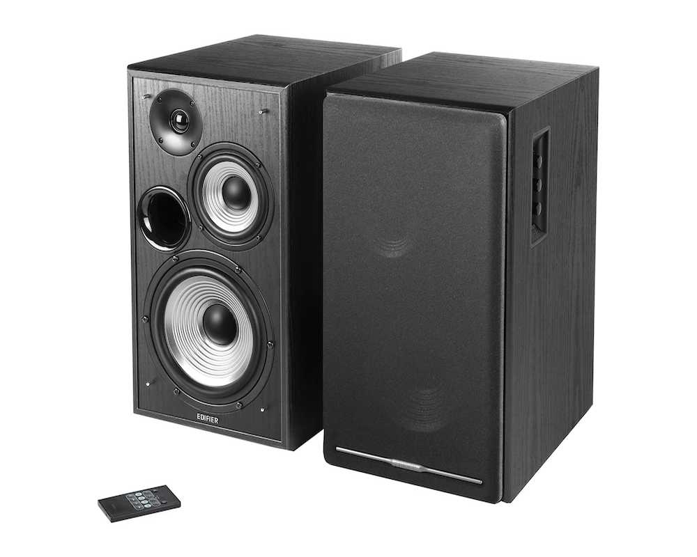 Boxe active Edifier 2.0 R2750DB, putere RMS 136W (2x40W + 2x14W), Bluetooth, telecomanda