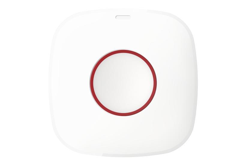 Buton de panica wireless Tri-X Hikvision DS-PDEB1-EG2-WE(B), 868MHz, 1x baterie CR2450 3V, IP66