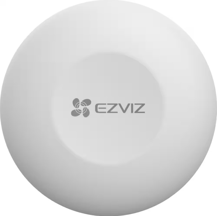 Buton smart T3C Ezviz CS-T3C, protocol ZigBee, compatibil cu Gateway A3, alarma, baterie CR2032