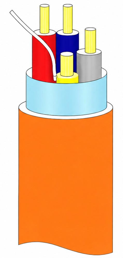 Cablu alarma incendiu ecranat JE-H(St)HFE180E902x2x1.50-300m, FE180 PH120 E90, LSZH, 300/500V, 2x2x1.5mm2, 300m