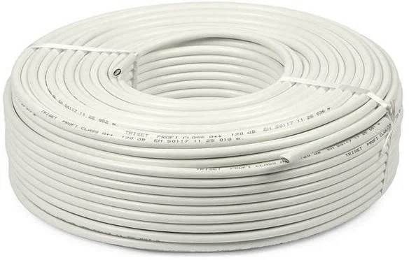 Cablu de alarma cu 8 fire, 8x0.22, folie din PVC, rola de 100m, Q5+ LYY(ST)Y / AF 8x0.22