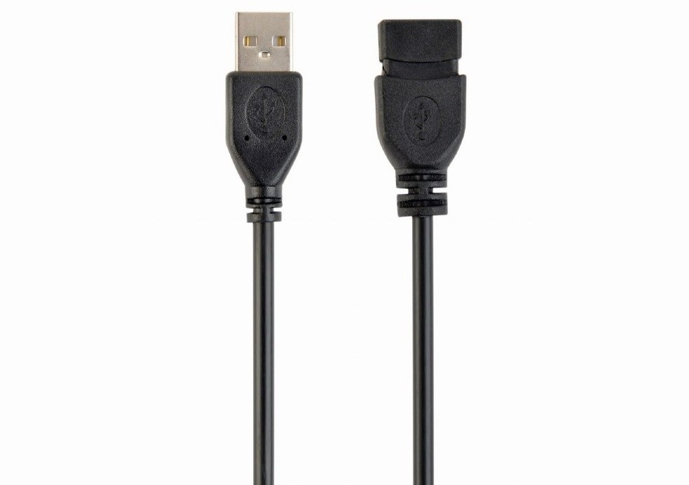Cablu de alimentare USB Spacer SPC-USB-AMAF-10, USB 2.0 tata la USB 2.0 mama, 3 m, negru