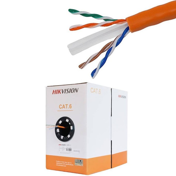 Cablu de date UTP Cat6 cutie 305 Hikvision, DS-1LN6-UU