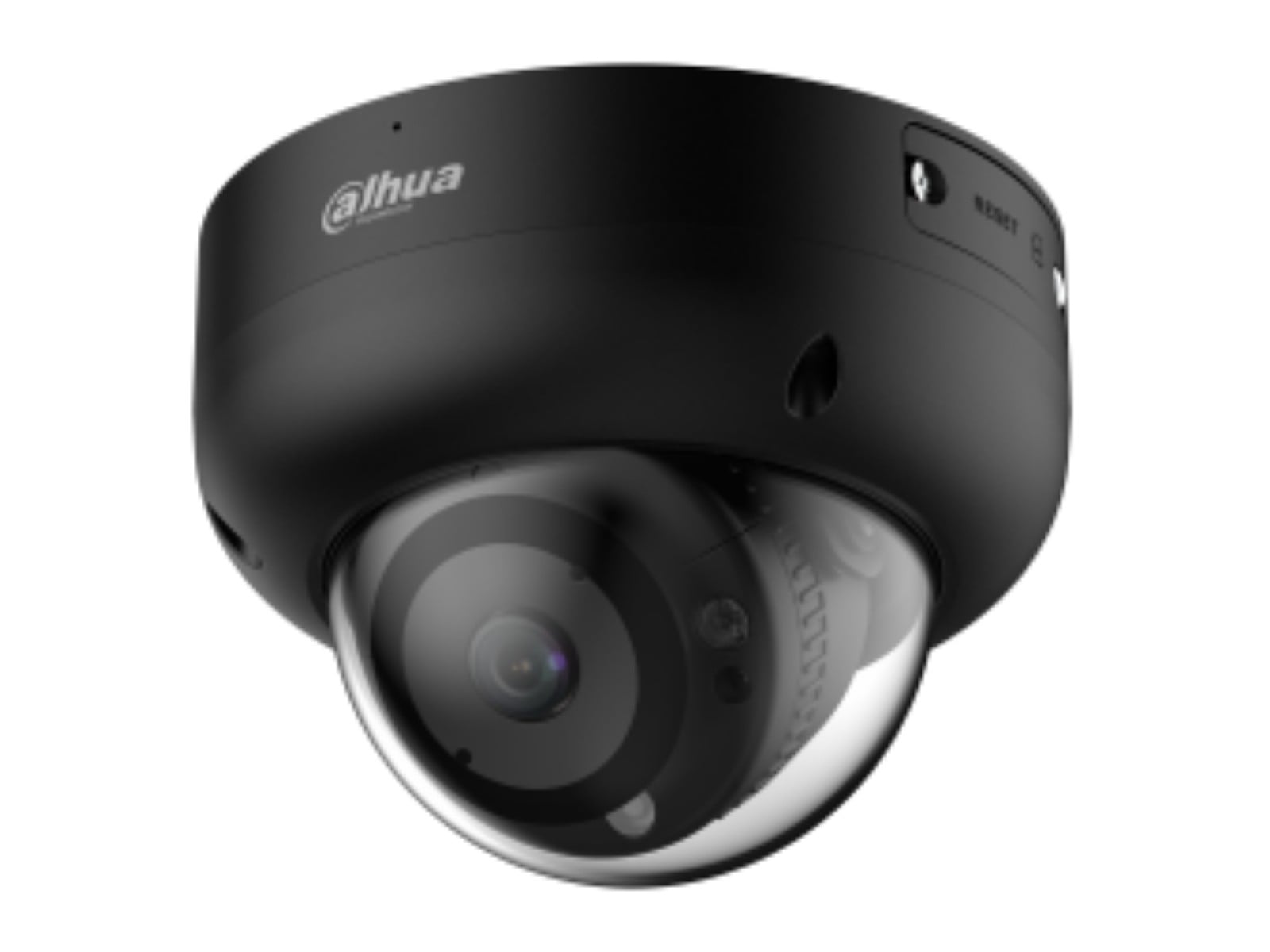 Camera de supraveghere IP Dahua IPC-HDBW3441R-AS-P-0210B-BK, WizSense, 4MP, Wide Angle 180°, IR 15m, Microfon, PoE, IP67
