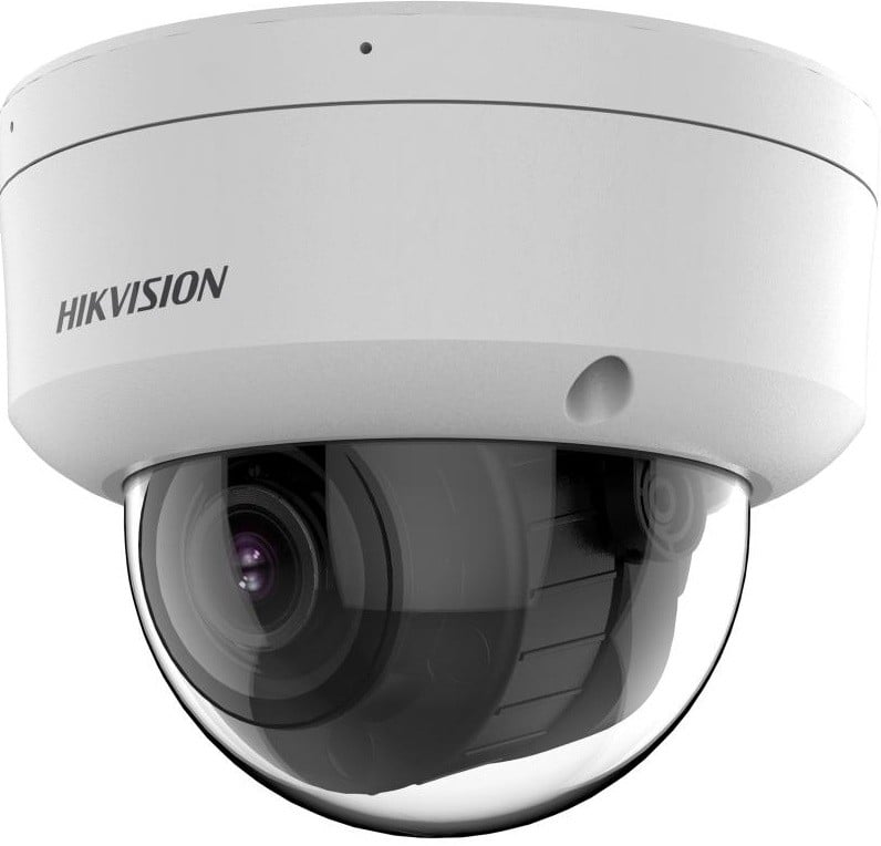 Camera Dome Hikvision DS-2CD2743G2-LIZS2U(2.8-12MM), 4 MP, Acusense, Smart Hybrid Light, lentila motorizata varifocala 2.8-12mm, microfon, WDR, IP67