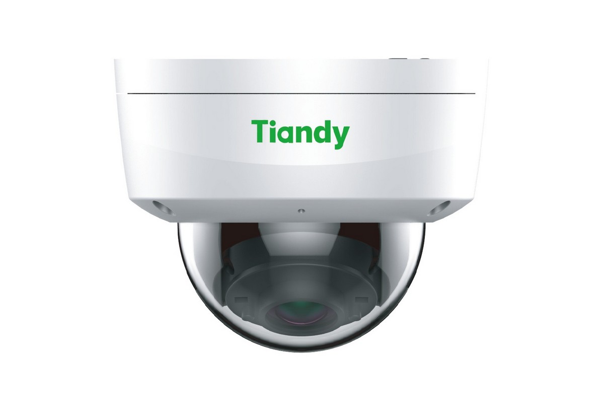 Camera IP Dome Tiandy Starlight TC-C32KS-I3EYMV4.1, 2MP FULL HD, 2.8mm, IR 30m, microfon, slot microSD, PoE, IP66, IK10