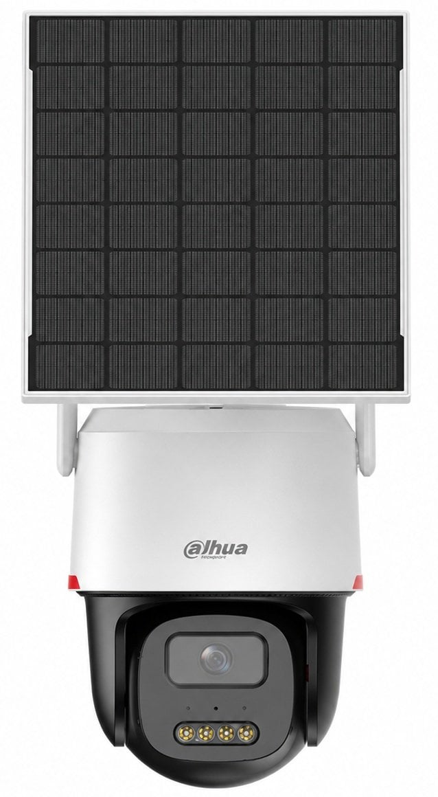 Camera supraveghere cu panou solar 4G Dahua APOLLO BP3EW-4GP, 3MP, detectie AI om/vehicul, audio bidirectional, full-color, IP66
