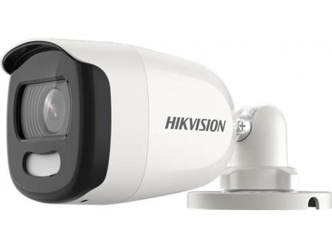 Camera supraveghere exterior, ColorVu, 5 MP,  lentila 2.8 mm, Hikvision, DS-2CE10HFT-F28