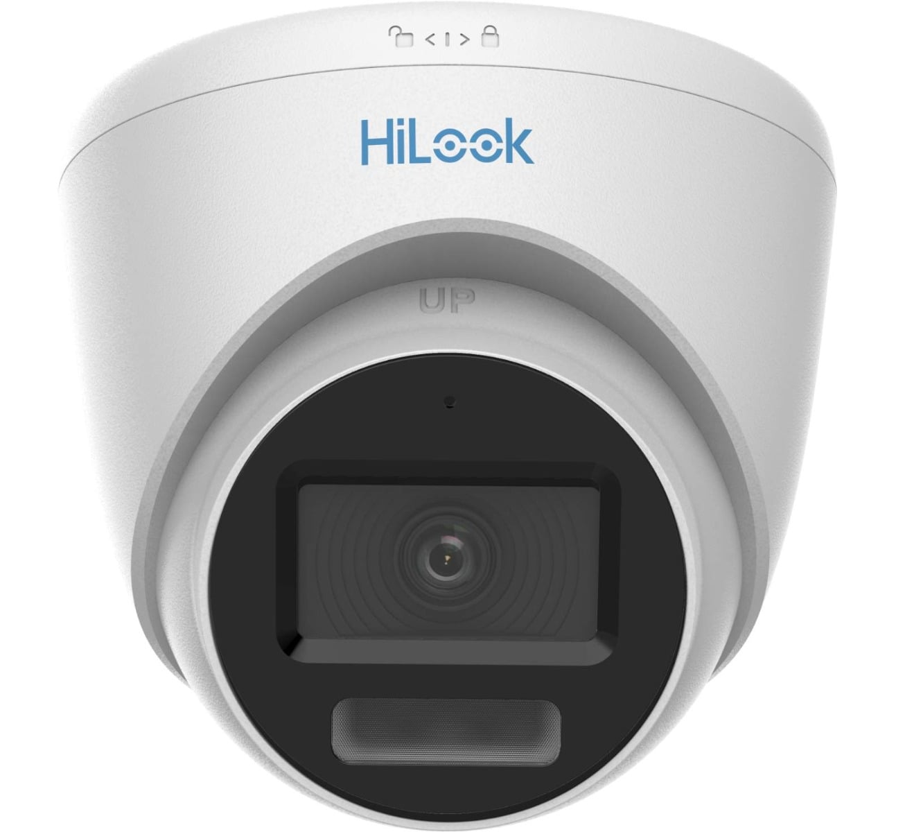 Camera supraveghere analogica HiLook THC-T229-LMS(2.8mm), 2MP Full HD, ColorVu, F1.0, lentila 2.8mm, iluminare duala 40m, microfon, TVI/AHD/CVI/CVBS, DWDR, IP66