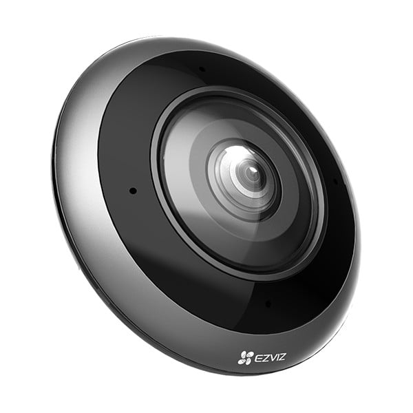 Camera Interior Fisheye Ezviz Cs-e4p(6mp), 6mp 3k+, 360 Grade Panoramic, Detectie Ai Umana, Ir 10m, Wi-fi,audio Bidirectional, Slot Microsd, H.265