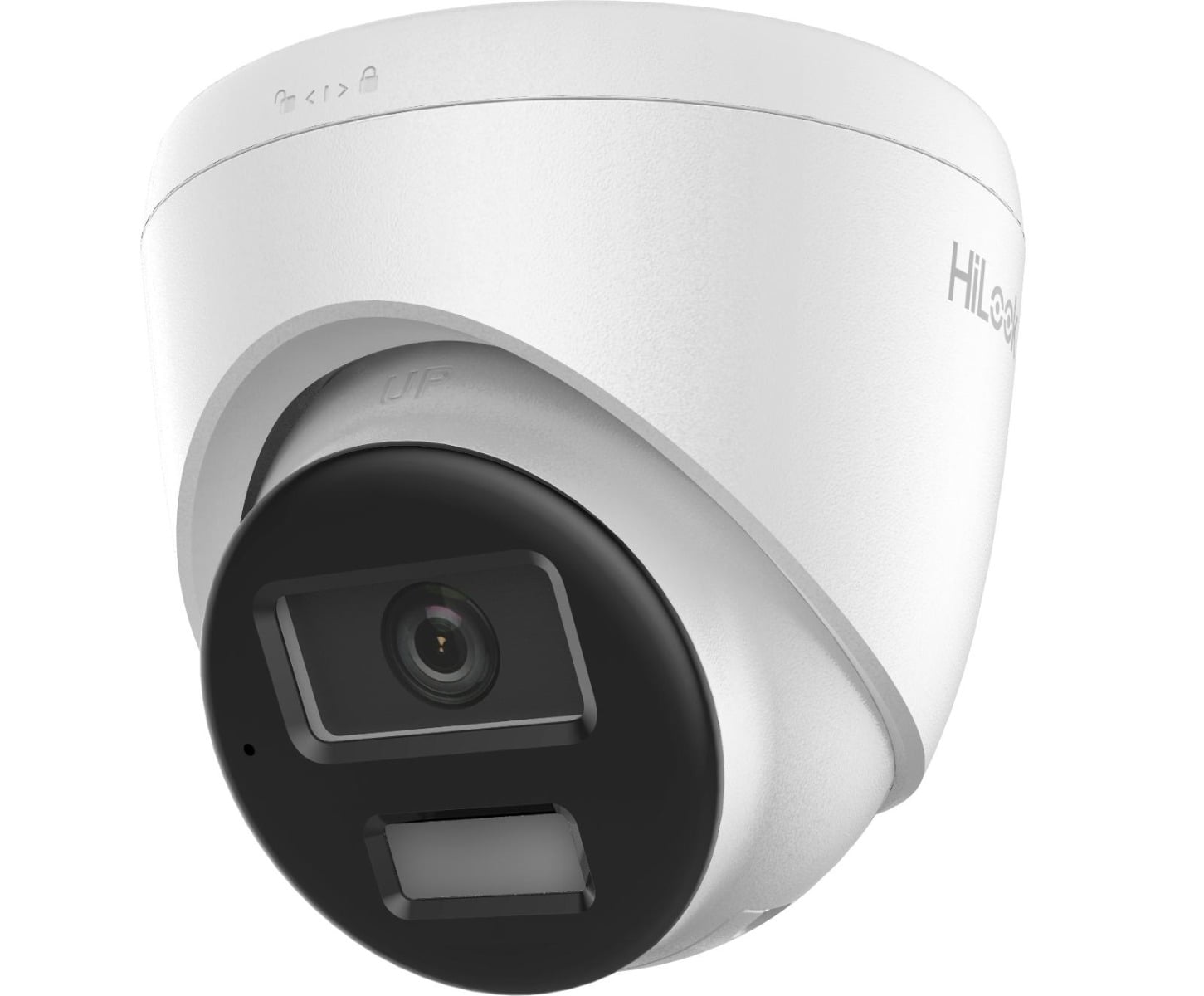 Camera supraveghere IP HiLook IPC-T220HA-LUFC/SL(2.8mm), 2 MP, Smart Hybrid Light, detectie umana, audio bidirectional, H.265+, lentila 2.8mm, PoE, IP67