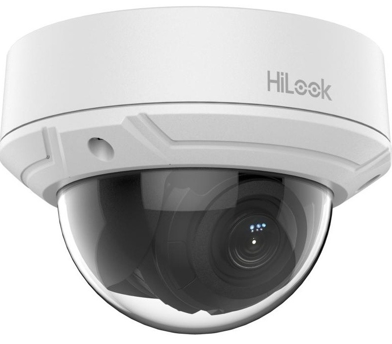 Camera supraveghere IP Hikvision HiLook IPC-D620HA-Z 2.8-12mm, 2 MP, varifocala 2.8-12 mm, IR 30 m, detectie om vehicul, slot microSD, PoE, IP67, IK10