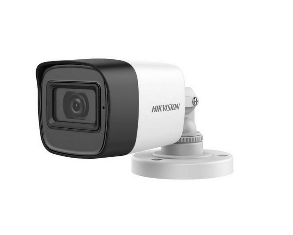 Camera analogica de supraveghere, 2 MP Full HD, lentila 3.6mm, IR 25m, microfon, IP67, Hikvision DS-2CE16D0T-ITPFS(3.6MM)