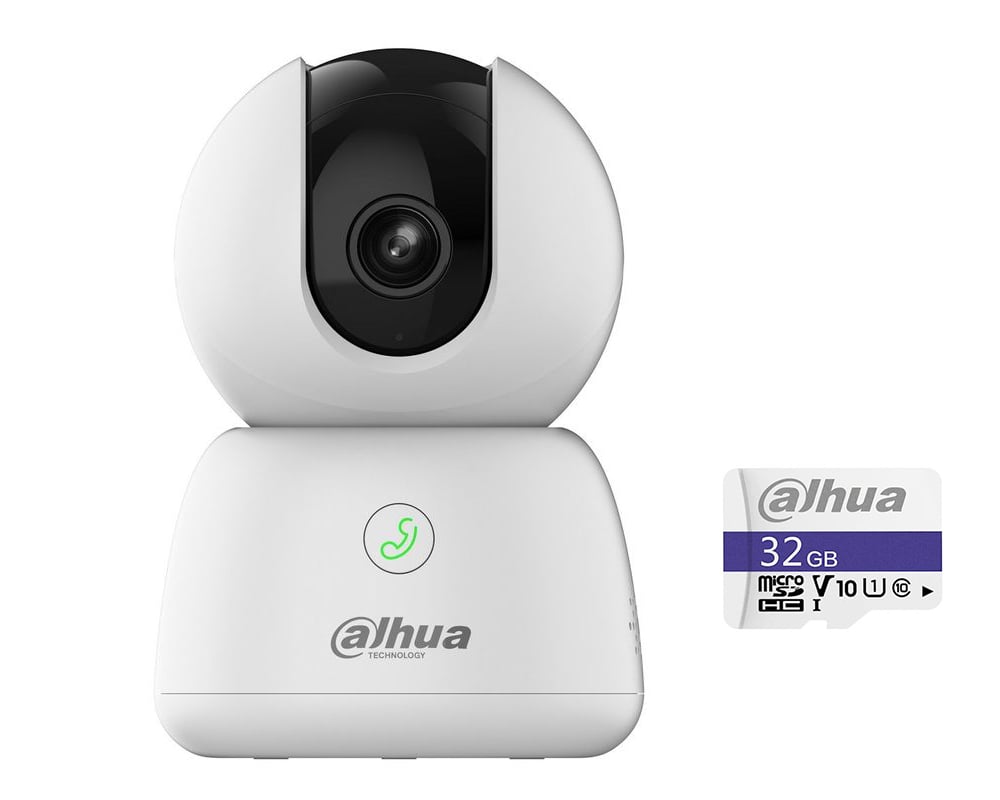 Camera + Card gratuit Dahua IPC-H3B+SD32, Wi-Fi, 3MP, IR 10m