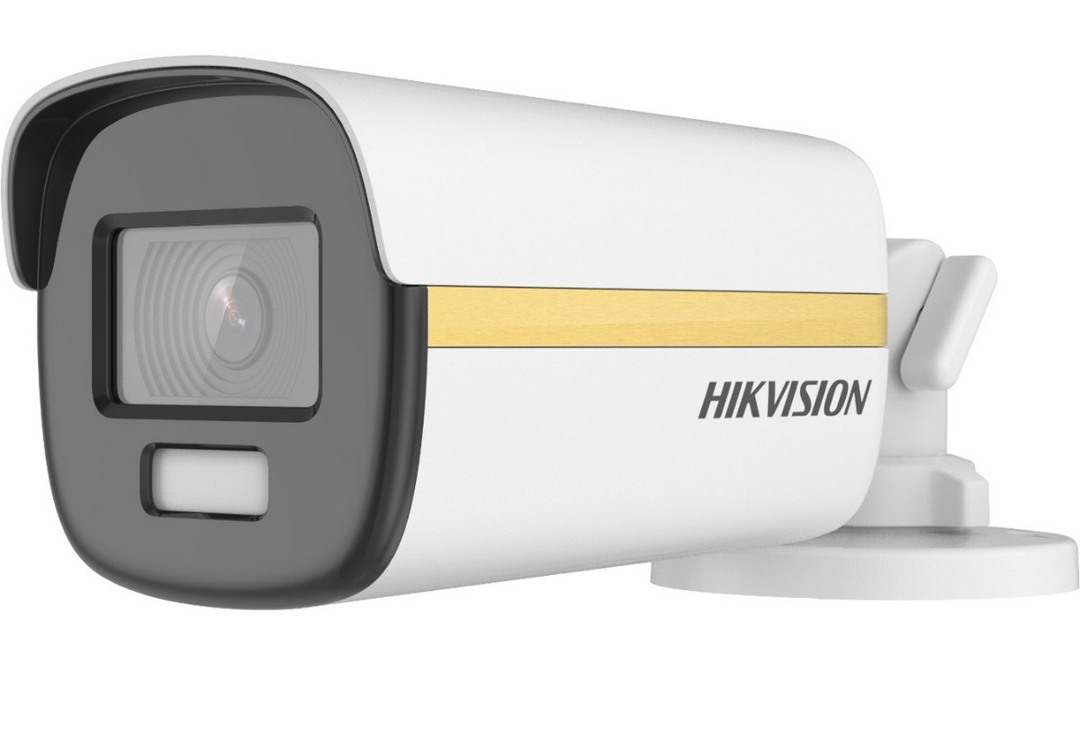 Camera ColorVU 8MP 4K, LED 40m,  TurboHD, PoC, 3.6mm, IP67, Hikvision DS-2CE12UF3T-E3.6