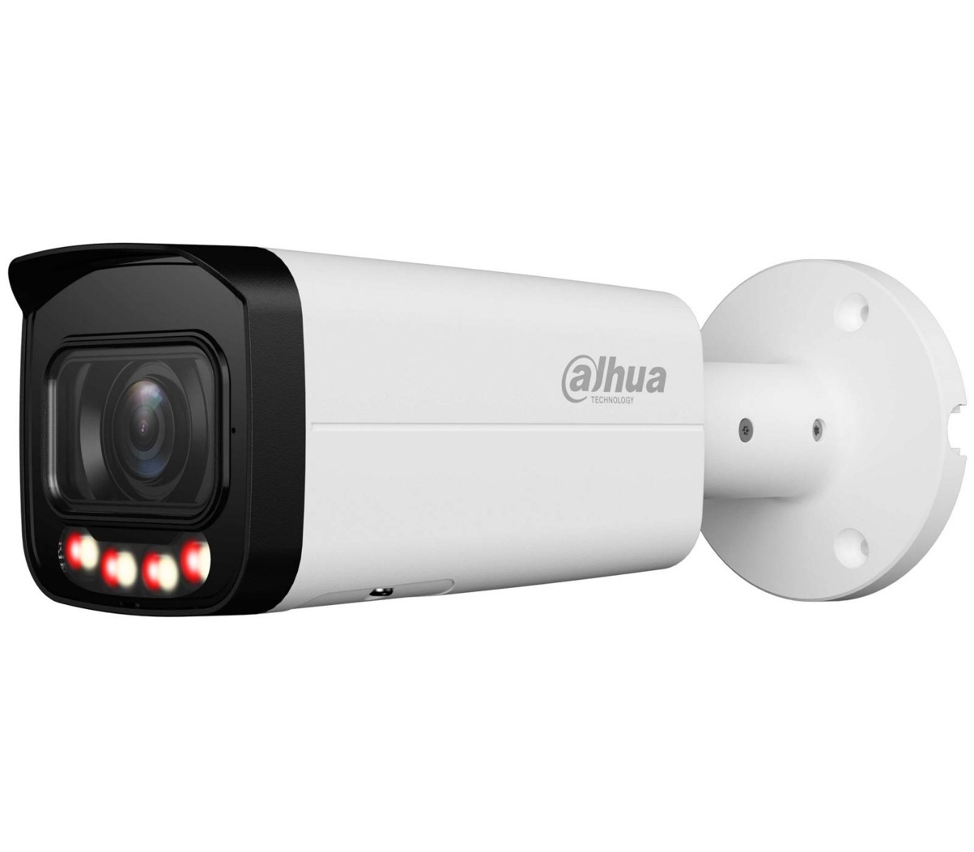 Camera de exterior IP Dahua IPC-HFW2849T-ZAS-IL-27135, 8MP 4K, 2.7-13.5mm, Iluminare Duala 60m, Wizsense, Microfon, IP67