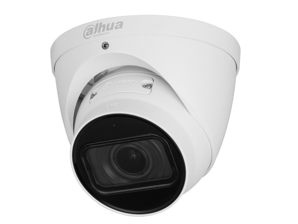Camera de interior IP, WizSense, 5MP, lentila varifocala 2.7-13.5mm, IR 40m, Microfon, Slot microSD, PoE, IP67, Dahua IPC-HDW2541T-ZS