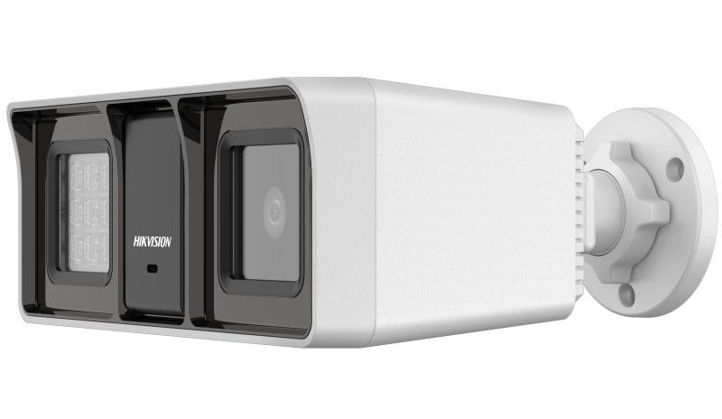 Camera de supraveghere exterior, 2MP, 2.8mm, Smart Hybrid Light IR si LED 60m, Microfon, IP67, Hikvision DS-2CE18D0T-LFS28