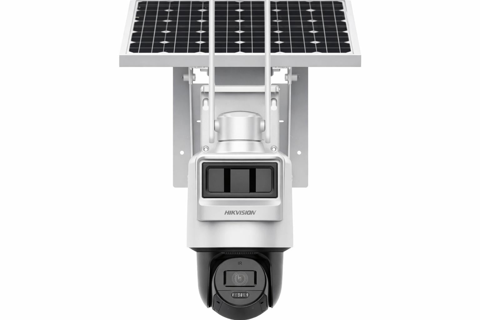 Camera de supraveghere 4G HiLook Hikvision, cu panou solar, 2MP, 4mm, IR 30m, difuzor si microfon, rotire si inclinare din aplicatie, IP66, slot MicroSD, PTZ-N2C200I-K/4G/C09S20(4mm)