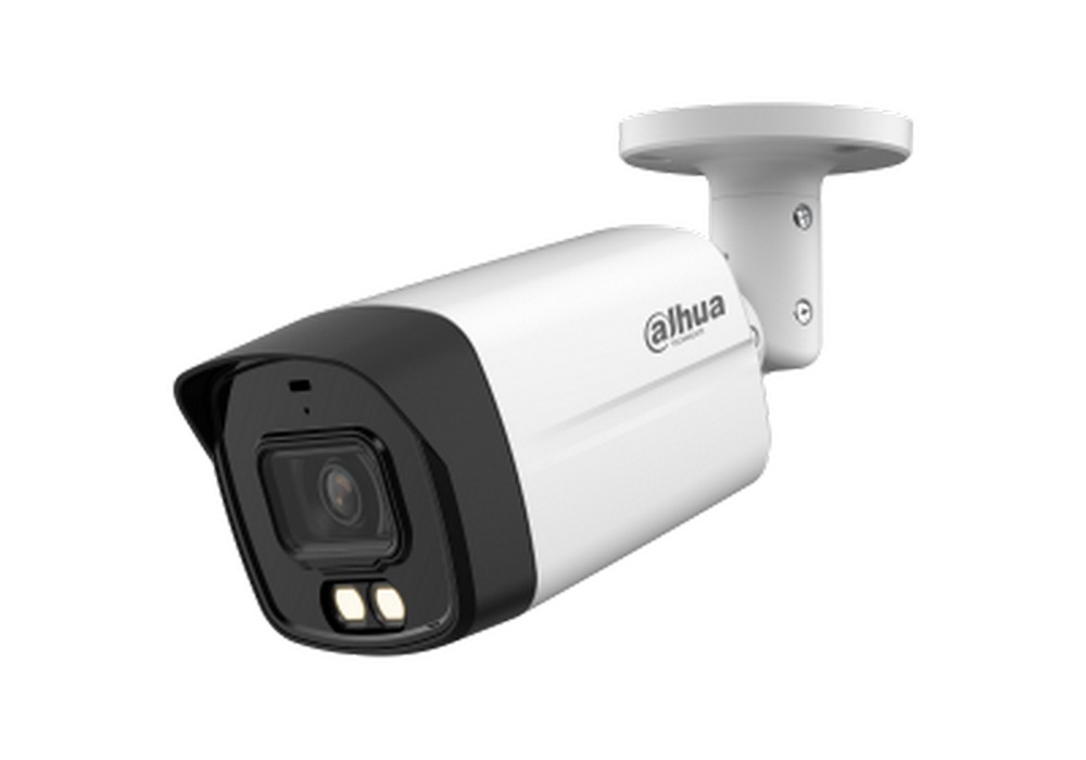 Camera de supraveghere, 8 MP 4K, LED alb 40 m, microfon incorporat, Full color, Dahua, HAC-HFW1809TLM-A-LED-0360B