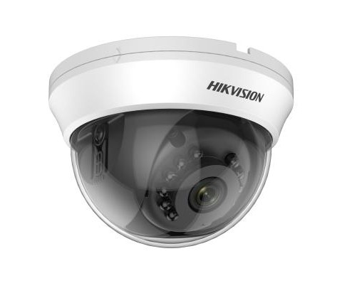 Camera de supraveghere Dome Hikvision 4 in 1, 5MP, 2.8mm, IR 20 metri, DS-2CE56H0T-IRMMF(C)