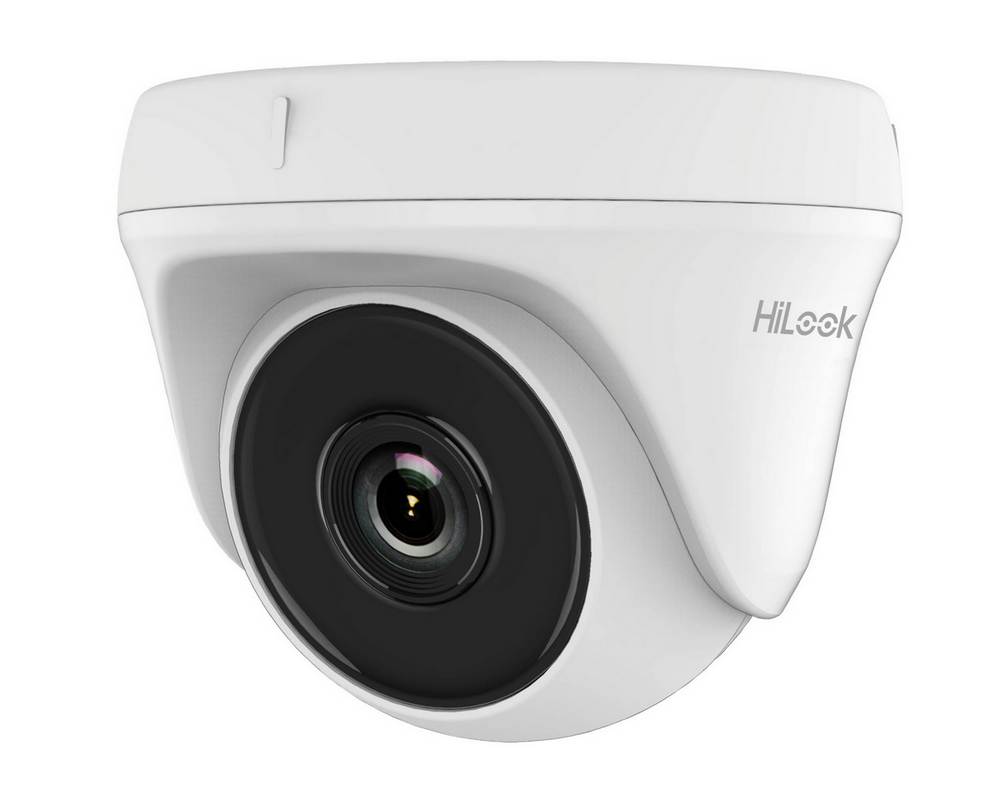 Camera de supraveghere interior dome Hikvision HiLook THC-T120-P, 2MP FULL HD, IR 20m, 2.8mm