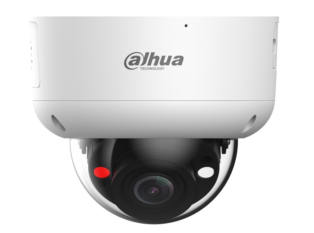 Camera de supraveghere interior IP, WizSense, 8MP, 2.7-13.5mm, Iluminare duala, Active Deterrence, Microfon, Difuzor, PoE, IP67, Dahua IPC-HDBW3849R1-ZAS-PV-27135