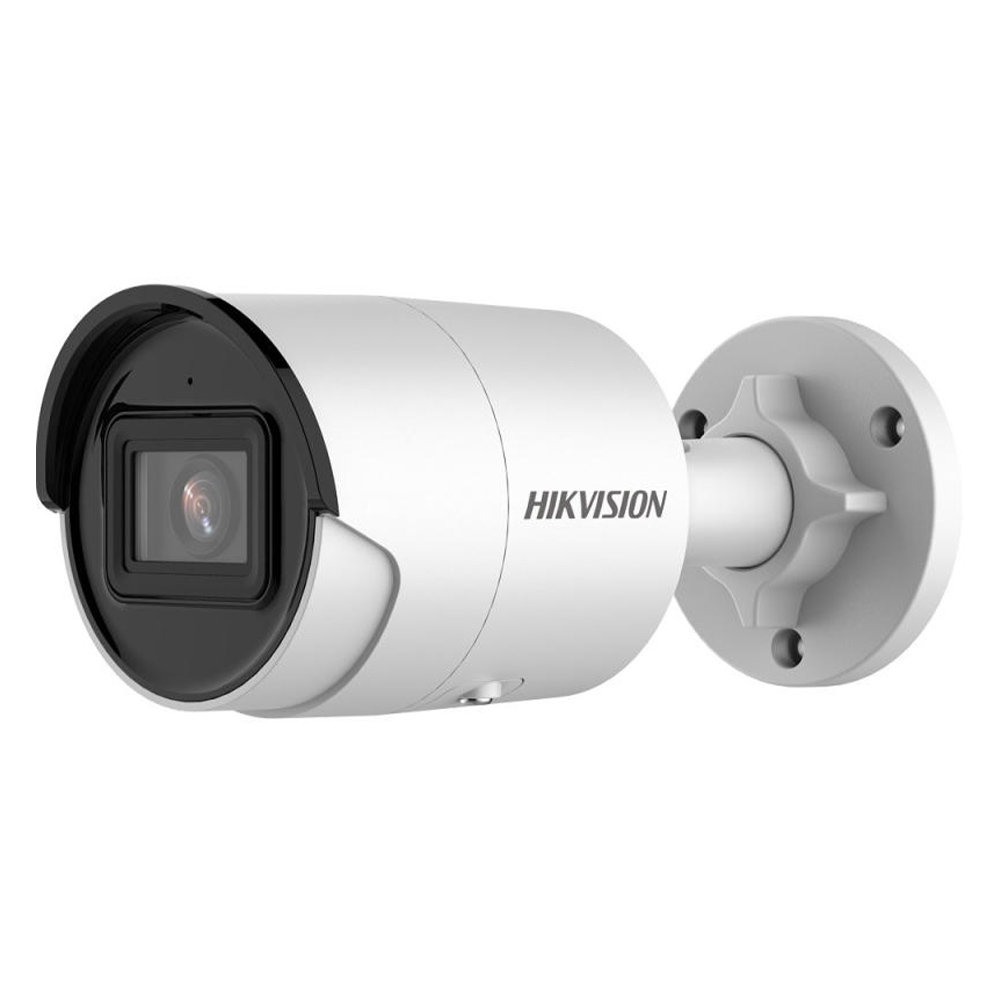 Camera de supraveghere IP, 4 MP, IR 40 m, AcuSense DarkFighter, slot card, PoE, Hikvision, DS-2CD2046G2-I2C