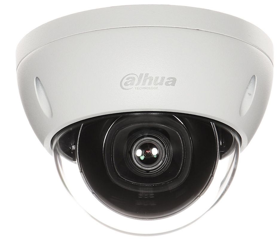 Camera de interior IP Dahua, 2MP, lentila 2.8mm, IR30m, PoE, IK10, IPC-HDBW1230E-0280B-S5