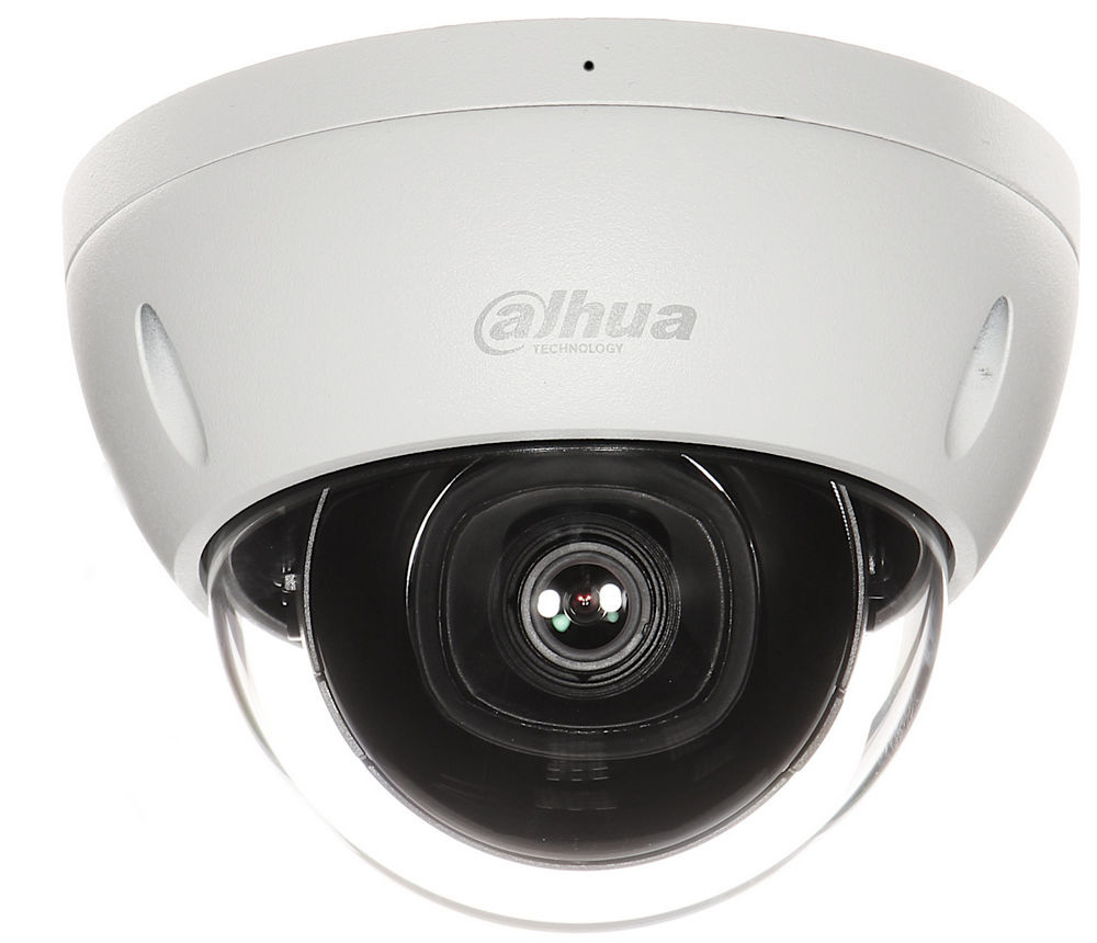 Camera de supraveghere IP dome, 5 MP, IR 30 m, 2.8 mm, WizSense, PoE, microfon incorporat, Dahua, IPC-HDBW2541E-S-0280B
