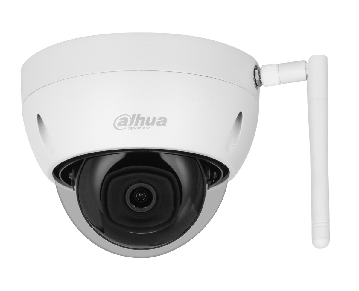 Camera de supraveghere IP Wi-Fi dome, 2 MP, IR 30 m, 2.8 mm, slot card MicroSD, Dahua, IPC-HDBW1230DE-SW-0280B