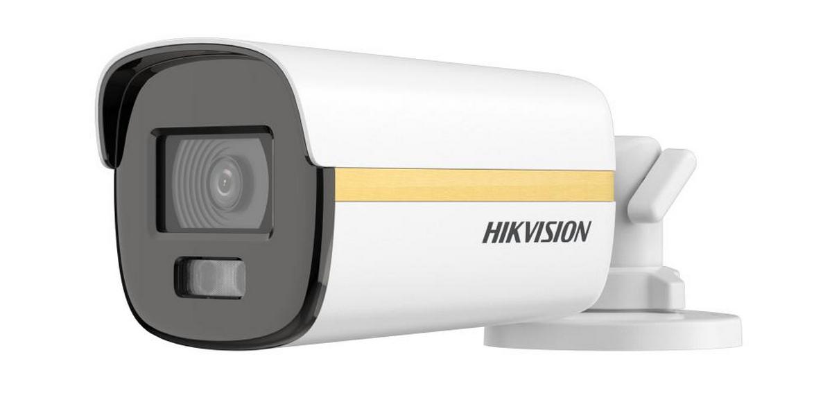 Camera de supraveghere Turbo HD Hikvision DS-2CE12KF3T-LE(2.8mm), 3K, Iluminare Duala IR si LED alb 40m, 2.8m, PoC, IP67