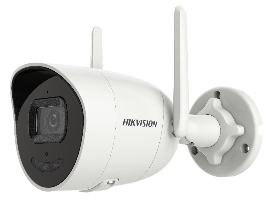 Camera WiFi Hikvision DS-2CV2046G0-IDW(2.8mm)(D), 4MP, 2.8mm, Alarma acustica si vizuala, IR 30m, MicroSD, IP66