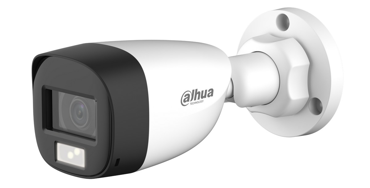 Camera supraveghere exterior HDCVI Dahua Eco Series HAC-HFW1200CL-IL-A-0280B-S6, Full HD, Iluminare duala 20m, Microfon