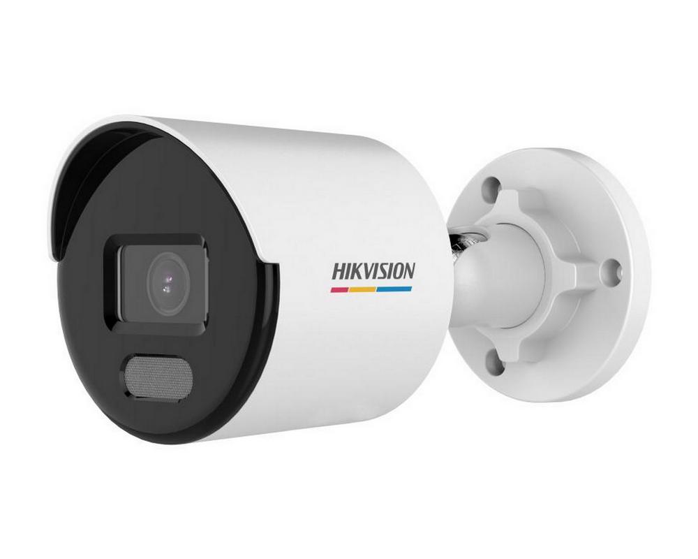 Camera IP de supraveghere, 5 MP, ColorVu, iluminare LED alb 30m, 2.8 mm, microfon, slot MicroSD, PoE, Hikvision DS-2CD1057G0-LUF(2.8MM)(C)