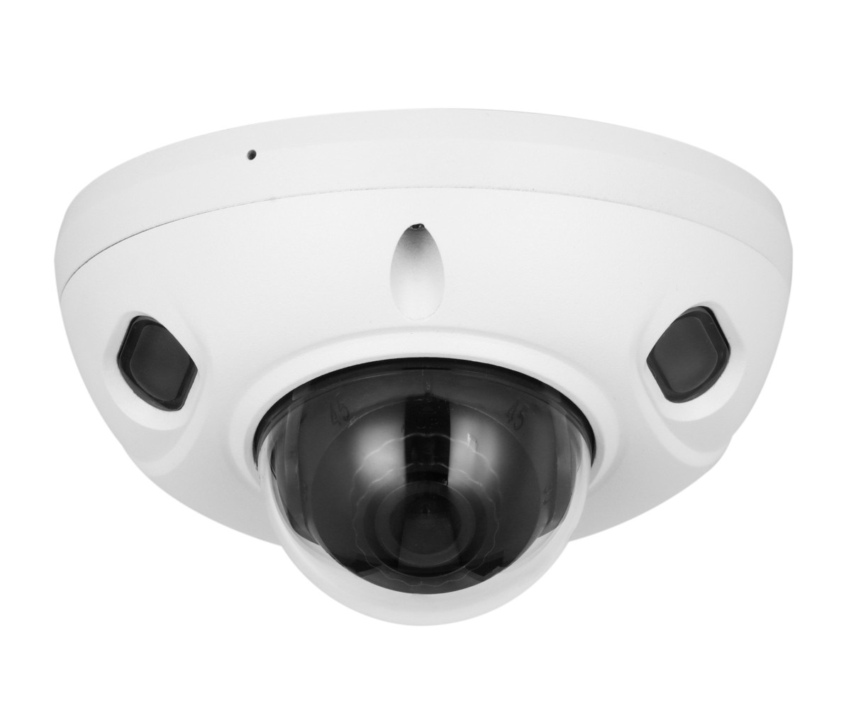 Camera IP Dome Dahua, WizSense, Full HD 2MP, 2.1mm, IR 30m, Microfon, slot MicroSD, PoE, IP67, IK10, IPC-HDBW3241F-AS-0210B-S2