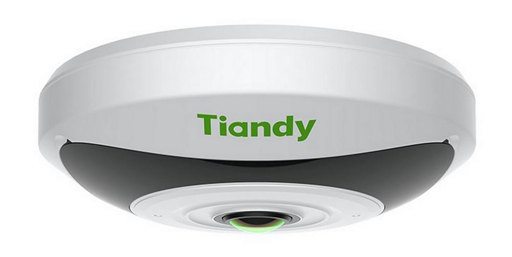 Camera IP Fisheye TC-C35VN-I3-EY-1.4 Tiandy, 5MP, 1.4mm, 360°, IR 30m, Functii AI, Microfon, MicroSD, PoE