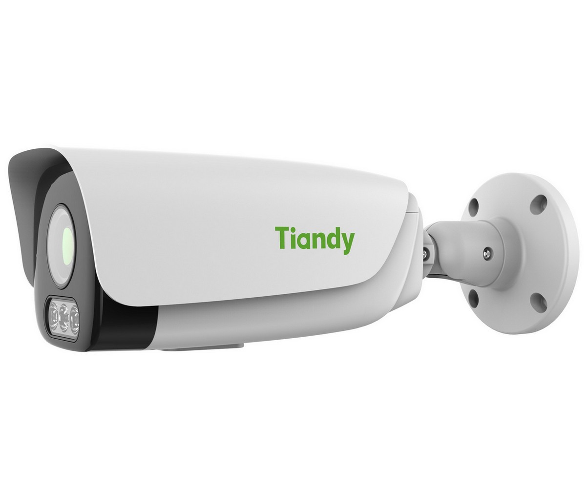 Camera IP LPR Tiandy, 4 MP, 2.8 - 12 mm, iluminare duala, Color Maker, microfon, difuzor, slot MicroSD, PoE, TC-C34LQ-LKI3WAEYMSHLPR2.8-12