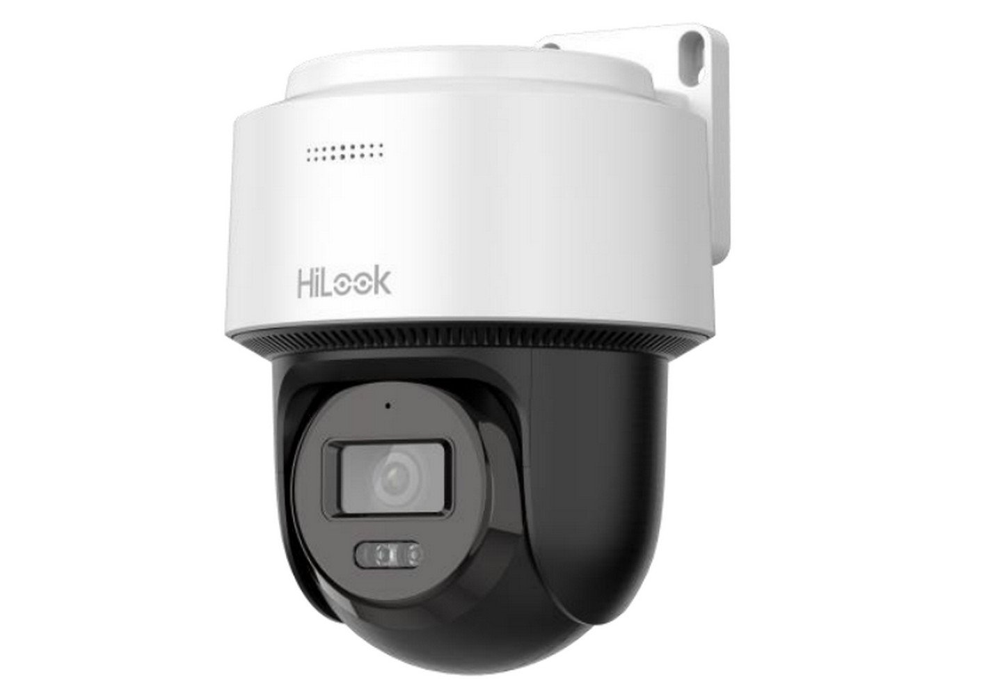 Speed dome IP PT Hikvision HiLook PTZ-N2C200M-DE(2.8mm)(B), 2MP, 2.8mm, Smart Hybrid Light, Audio, slot microSD, PoE, IP66