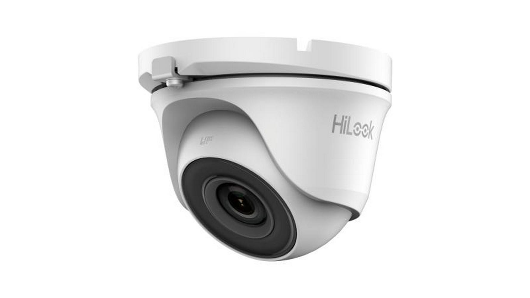 Camera supraveghere dome Turbo HD Hikvision HiLook THC-T120-M, 2MP, 2.8mm, Iluminare IR 20m, IP66