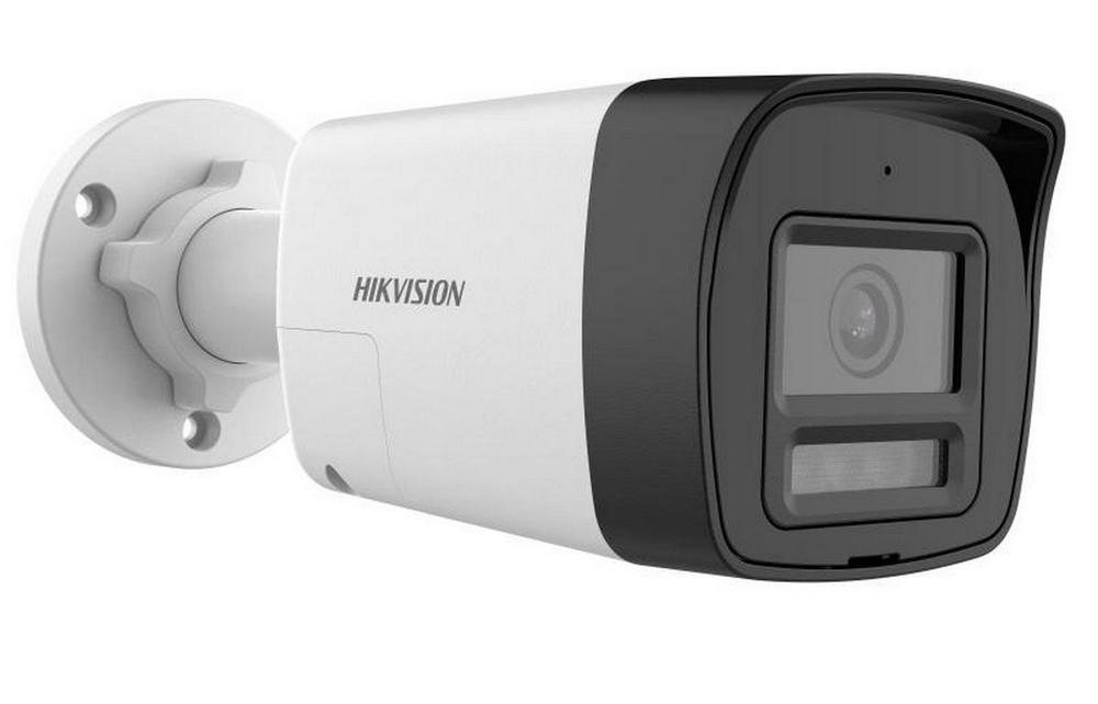 Camera supraveghere exterior Turbo HD Hikvision DS-2CE16D0T-LTS(2.8mm), 2MP FULL HD, Iluminare Duala, Audio, IP67