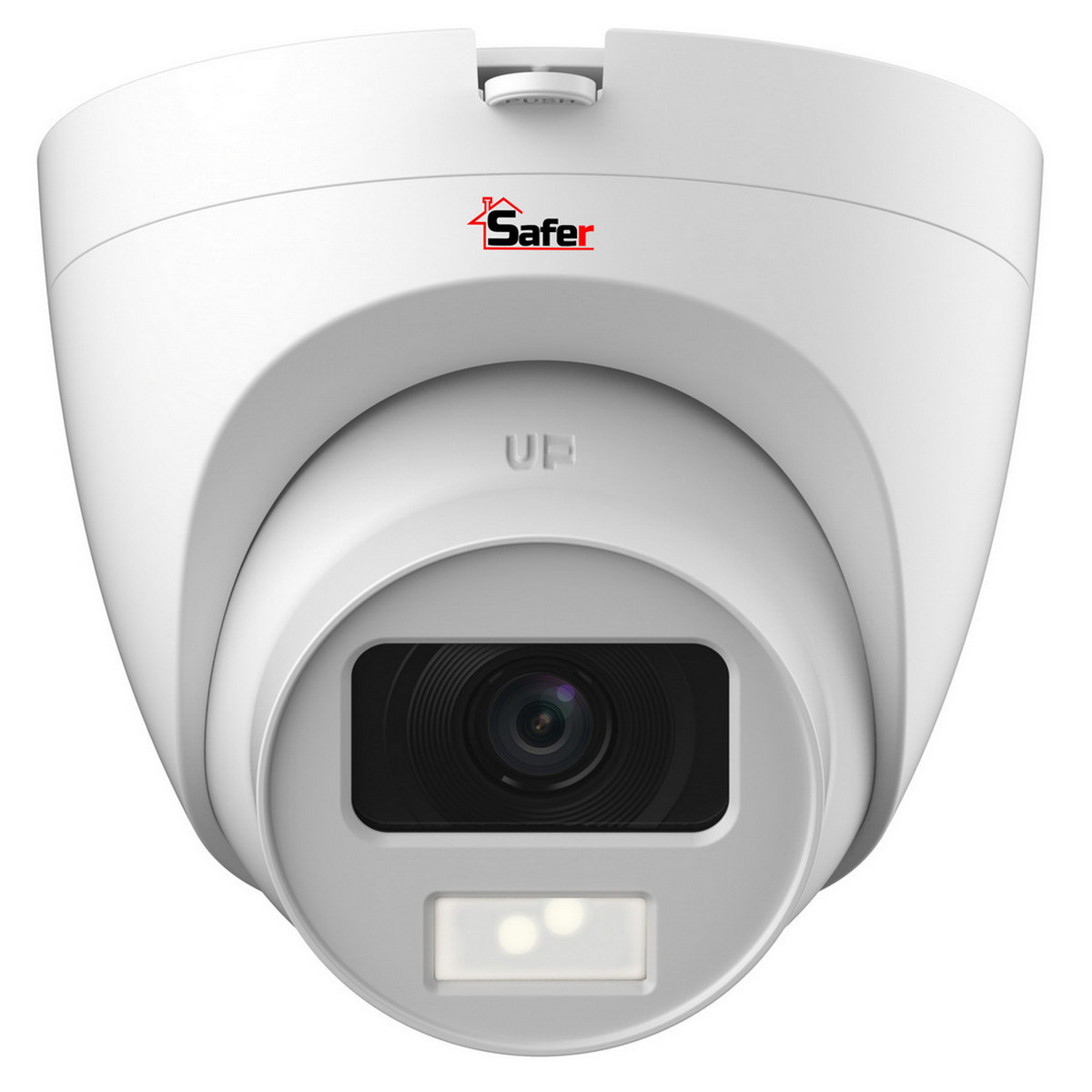 Camera supraveghere HDCVI, 5MP, Iluminare Duala cu IR si LED, 2.8mm, microfon, Safer SAF-DP5MP20F28(Q)-IL-A
