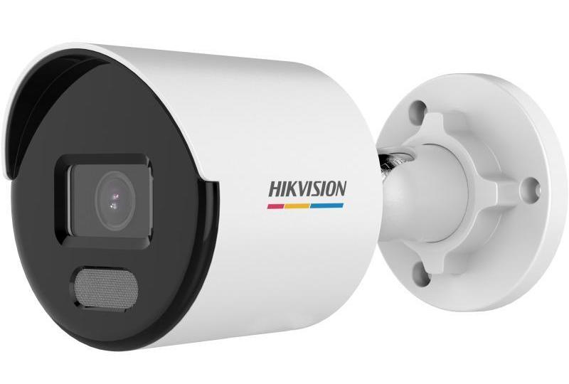 Camera supraveghere IP Hikvision DS-2CD1047G2-LUF(2.8MM), ColorVu, 4MP, LED alb 30m, Microfon, slot microSD, PoE