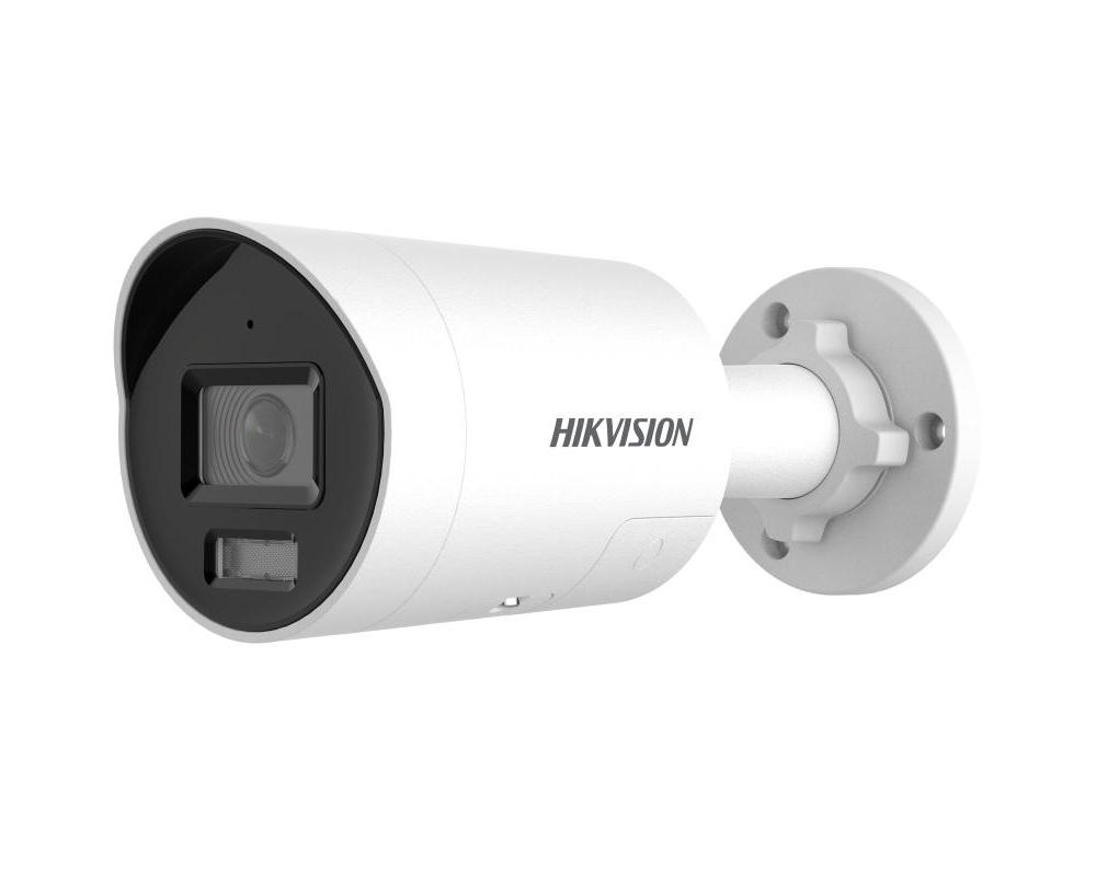 Camera supraveghere IP Hikvision DS-2CD2087G2H-LIU/SL(2.8mm)(eF), 8MP 4K, Smart Hybrid Light 40m, Audio, PoE, IP67