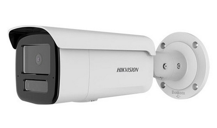 Camera supraveghere IP Hikvision DS-2CD2T43G2-2LI(2.8mm), AcuSense, 4MP, Smart Hybrid Light, PoE, IP67