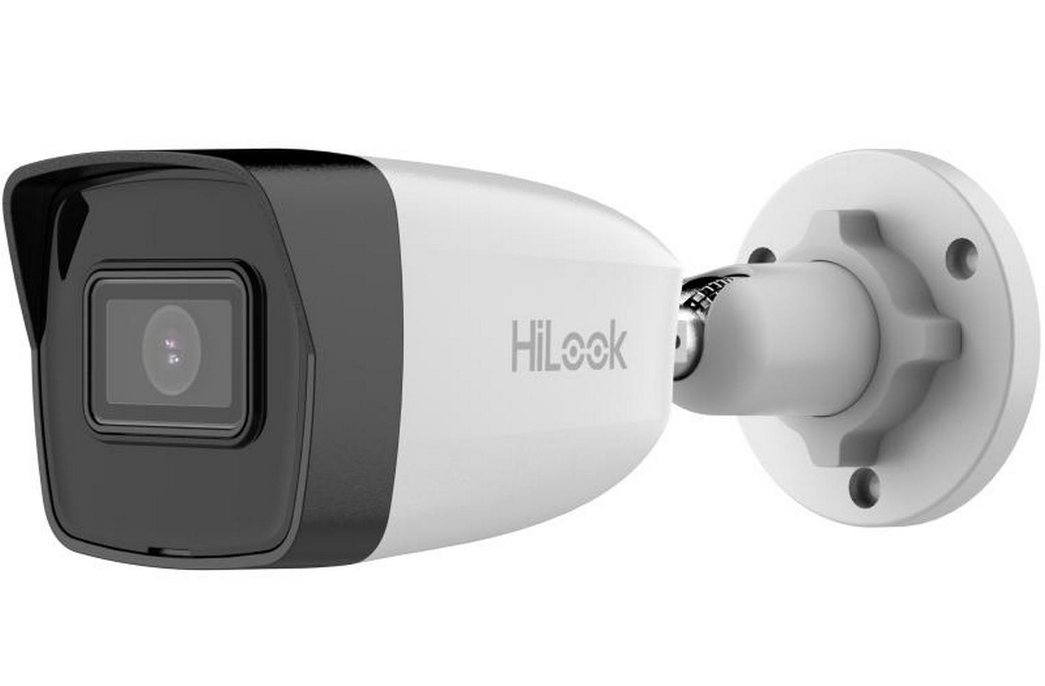 Camera supraveghere IP Hikvision HiLook IPC-B180H(C), 8MP, 2.8mm, Iluminare IR 30m, PoE, IP67